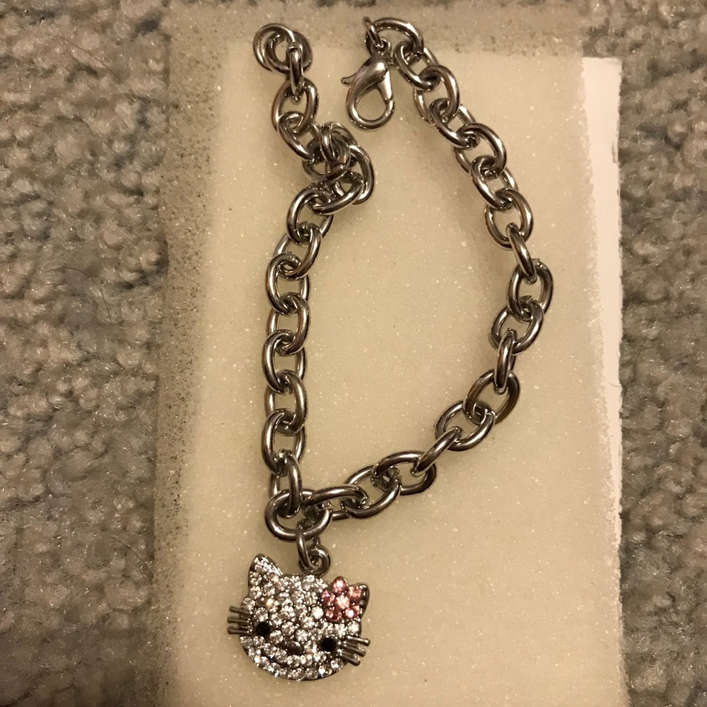 Hello Kitty swavorski crystal bracelet
